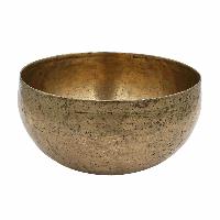 [old], Buddhist Hand Beaten [kopre] Singing Bowl, With [antique] Finishing