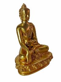 Buddhist Statue Of [shakyamuni Buddha], Full Gold Plated