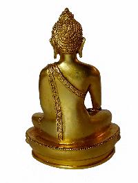 Buddhist Statue Of [shakyamuni Buddha], Full Gold Plated