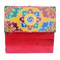 [traditional Tibetan], Ritual Jeweler And Ritual Item Box, [painted]