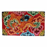 [traditional Tibetan], Ritual Jeweler And Ritual Item Box, [painted] With [dragon] Design