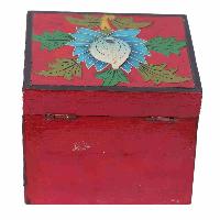 [traditional Tibetan], Ritual Jeweler And Ritual Item Box, [painted]