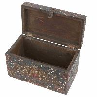 [traditional Tibetan], Ritual Jeweler And Ritual Item Box, [painted], [antique], Cheppu Design