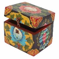 [traditional Tibetan], Ritual Jeweler And Ritual Item Box, [painted]