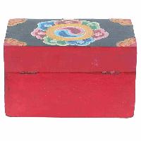 [traditional Tibetan], Ritual Jeweler And Ritual Item Box, [painted]