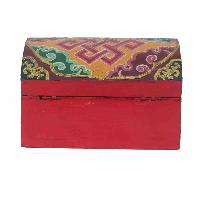 thumb2-Wooden Tibetan Box-27142