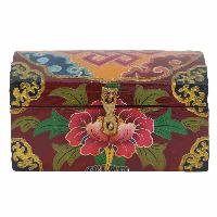 thumb4-Wooden Tibetan Box-27142