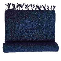 Yak Wool Blanket, Nepali Acrylic Hand Loom Blanket, [blue Mix Color], [large Size]