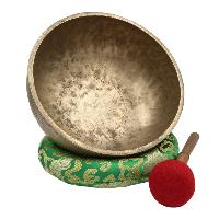 [old], Buddhist [real Antique] Hand Beaten [jambati] Singing Bowl