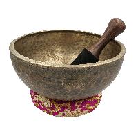 [old], Buddhist [real Antique] Hand Beaten [jambati] Singing Bowl