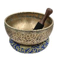 [old], Buddhist [real Antique] Hand Beaten [jambati] Singing Bowl