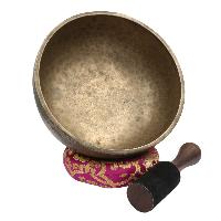 [old], Buddhist [real Antique] Hand Beaten [jambati] Singing Bowl