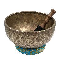 [old], Buddhist [real Antique] Hand Beaten [jambati] Singing Bowl