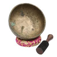 [old], Buddhist [real Antique] Hand Beaten [jambati] Singing Bowl