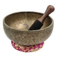 [old], Buddhist [real Antique] Hand Beaten [jambati] Singing Bowl