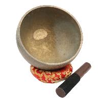 [old], Buddhist [real Antique] Hand Beaten [jambati] Singing Bowl