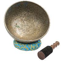 [old], Buddhist [real Antique] Hand Beaten [jambati] Singing Bowl