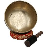 [old], Buddhist [real Antique] Hand Beaten [jambati] Singing Bowl