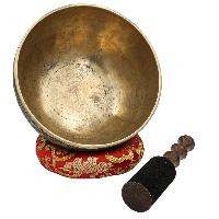 [old], Buddhist [real Antique] Hand Beaten [jambati] Singing Bowl