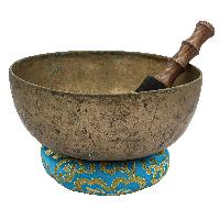 [old], Buddhist [real Antique] Hand Beaten [jambati] Singing Bowl