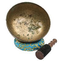 [old], Buddhist [real Antique] Hand Beaten [jambati] Singing Bowl