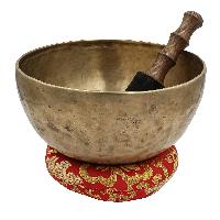 [old], Buddhist [real Antique] Hand Beaten [jambati] Singing Bowl