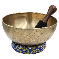 [old], Buddhist [real Antique] Hand Beaten [jambati] Singing Bowl