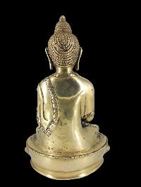 Buddhist Handmade Statue Of Amitabha Buddha, [bronze Finishing]