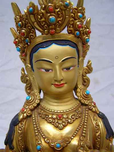 Red Tara Statue, [sold]