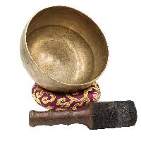 [old], Buddhist [real Antique] Hand Beaten [kopre] Singing Bowl