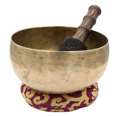 [old], Buddhist [real Antique] Hand Beaten [kopre] Singing Bowl