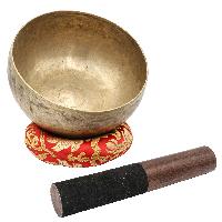 [old], Buddhist [real Antique] Hand Beaten [kopre] Singing Bowl