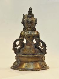 [old], Buddhist Handmade Statue Of Aparimita, [antique], Old Stock, Amitayus, Chepame