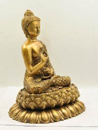 Buddhist Statue Of Amoghasiddhi Buddha, Or Blessing Buddha [sand Casting]