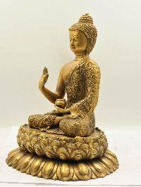 Buddhist Statue Of Amoghasiddhi Buddha, Or Blessing Buddha [sand Casting]