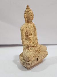 Buddhist Handmade Wooden Statue Of Amitabha Buddha, [karma Wood]