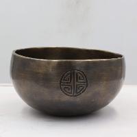 Buddhist Hand Beaten Super Moon Bowl Singing Bowl
