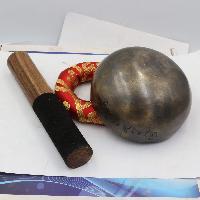 Buddhist Hand Beaten Super Moon Bowl Singing Bowl
