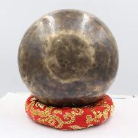 Buddhist Hand Beaten Jambati Singing Bowl, With Plain Design