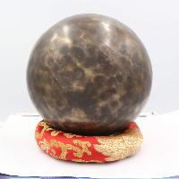 Buddhist Hand Beaten Jambati Singing Bowl, With Plain Design