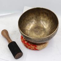 Buddhist Hand Beaten Super Moon Bowl Singing Bowl
