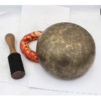 Buddhist Hand Beaten Super Moon Bowl Singing Bowl
