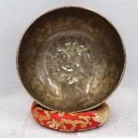 Moon Bowl, Buddhist Hand-beaten Singing Bowl, Moon Singing Bowl 
