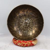 Buddhist Hand Beaten [moon Bowl] Singing Bowl
