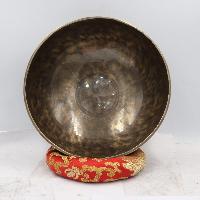 Buddhist Hand Beaten Moon Bowl Singing Bowl
