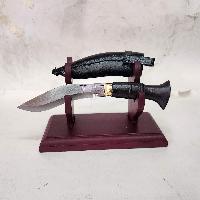 [4 Inch], [khukuri], Gurkha Knife - [sirupate] With Leather Cover And Stand, Nepali Machete