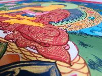 Shakyamuni Buddha Thangka Painting, Buddhist Traditional Painting, Tibetan Style