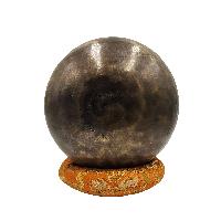 Singing Bowl, Buddhist Hand Beaten, Moon Carved