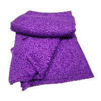 Pashmina Shawl, [purple Colour Dye], With Four-ply Wool