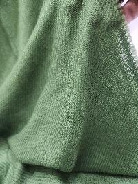 Pashmina Shawl, [green Colour Dye], With Four-ply Wool